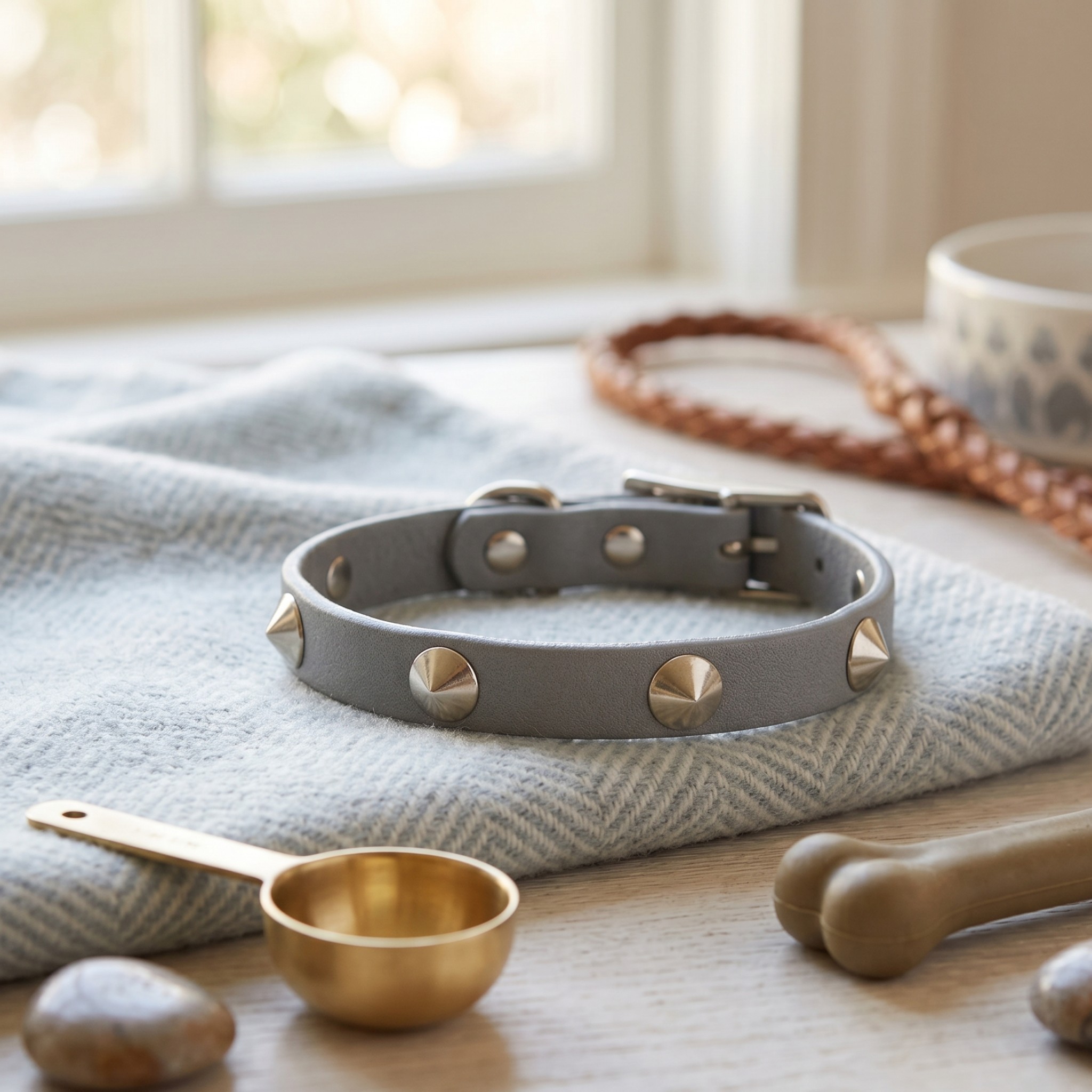 Collare per cani Multi Strass in Biothane